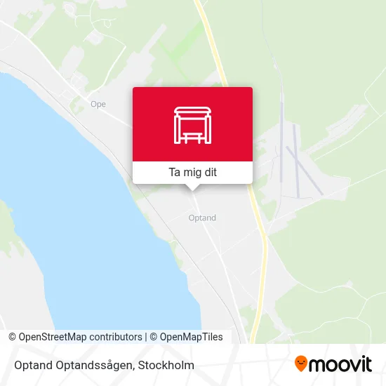 Optand Optandssågen karta