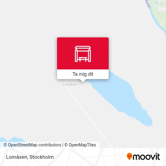 Lomåsen karta