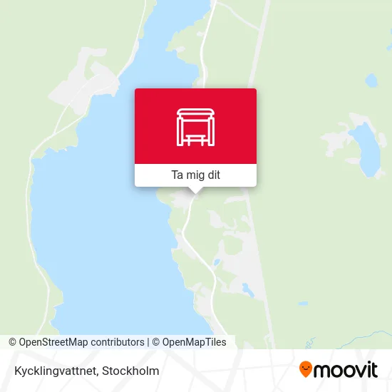 Kycklingvattnet karta