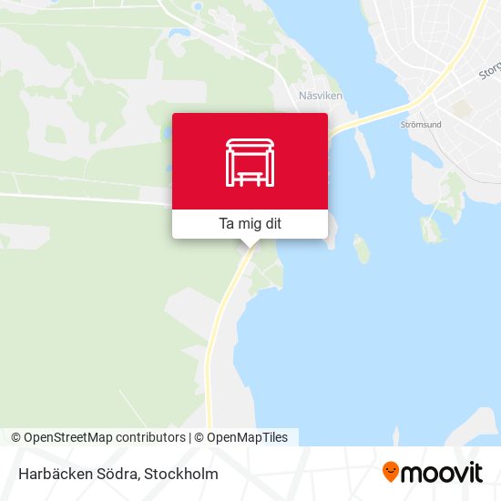 Harbäcken Södra karta