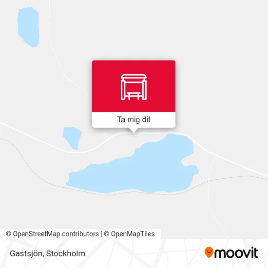 Gastsjön karta