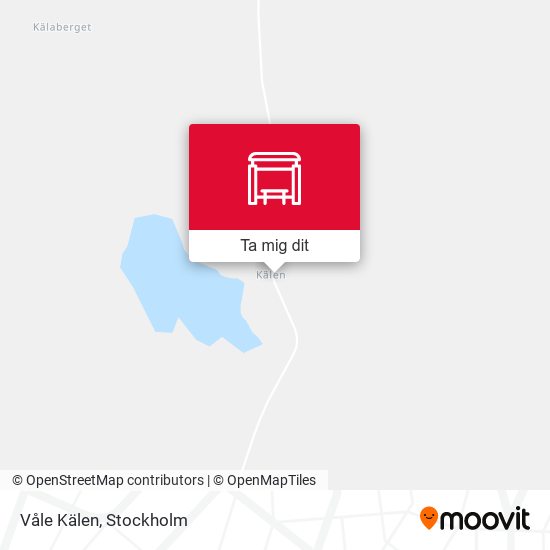 Våle Kälen karta