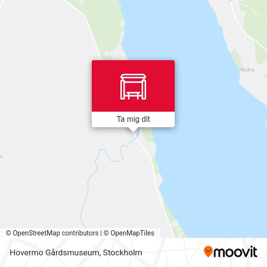 Hovermo Gårdsmuseum karta