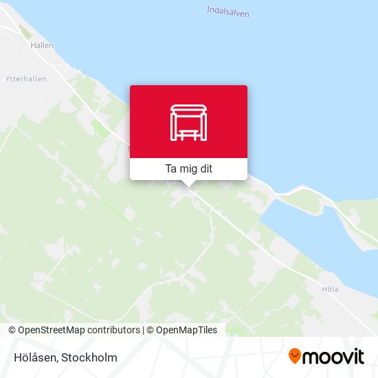 Hölåsen karta