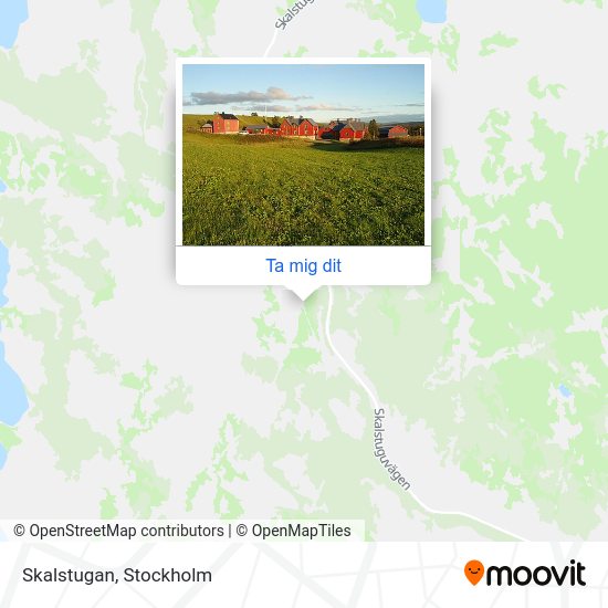 Skalstugan karta