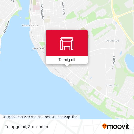 Trappgränd karta