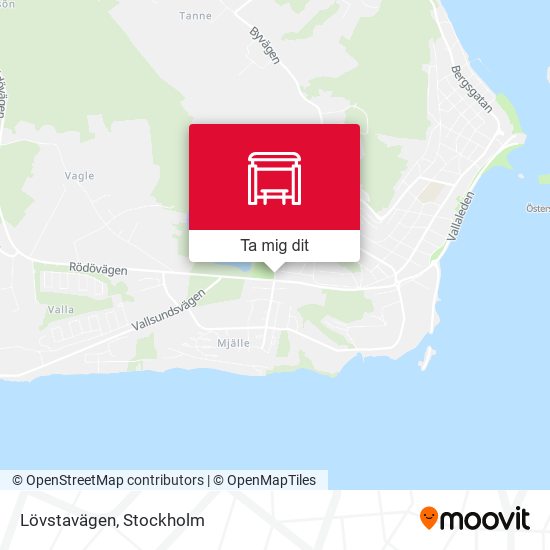 Lövstavägen karta