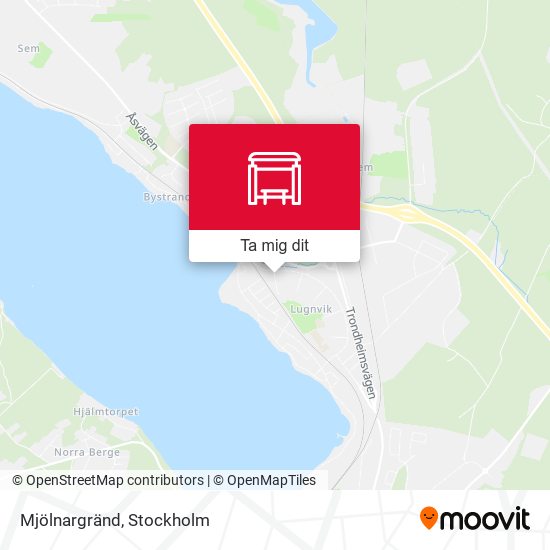 Mjölnargränd karta