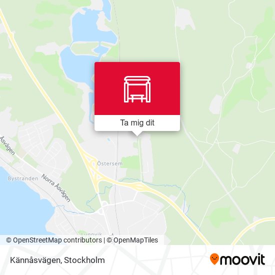 Kännåsvägen karta