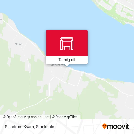 Slandrom Kvarn karta