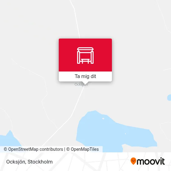 Ocksjön karta
