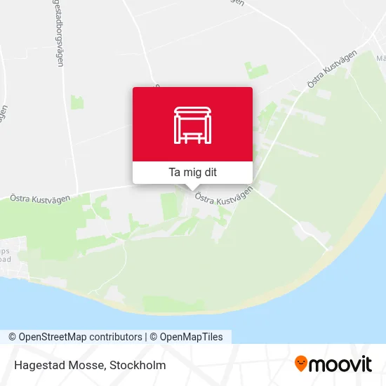 Hagestad Mosse karta