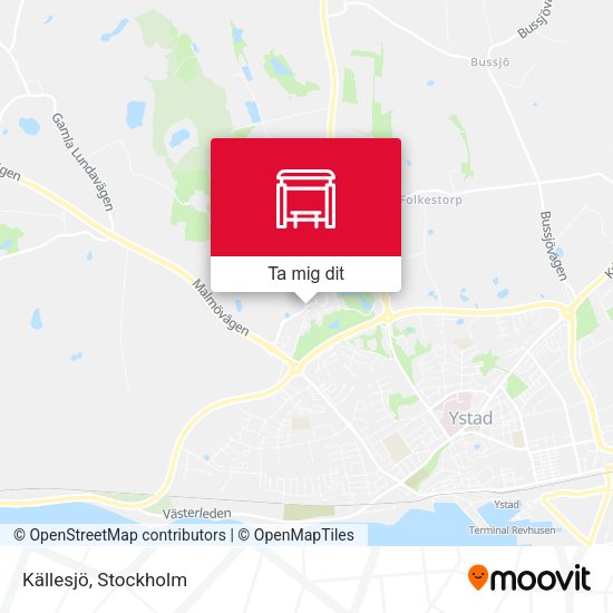 Källesjö karta