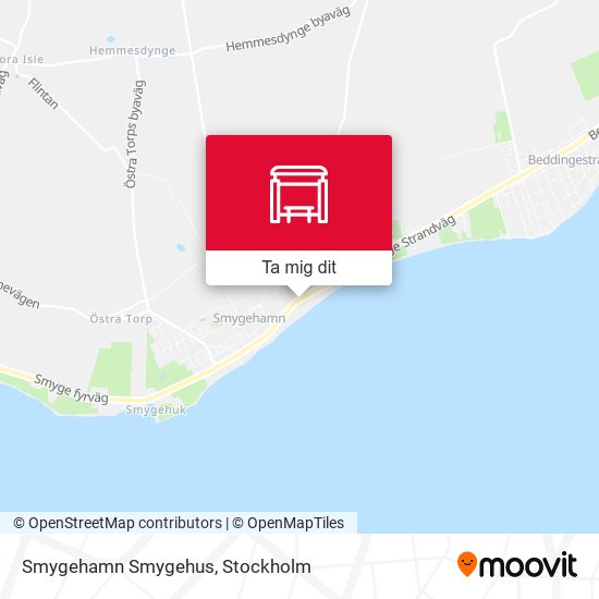 Smygehamn Smygehus karta