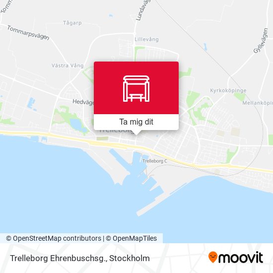 Trelleborg Ehrenbuschsg. karta