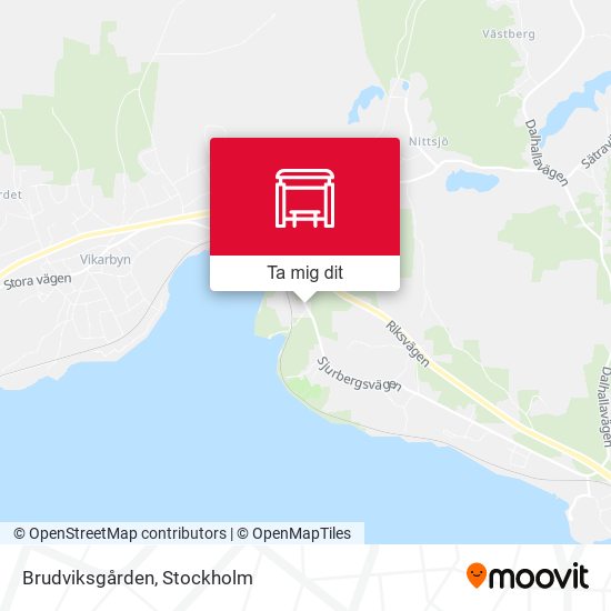 Brudviksgården karta