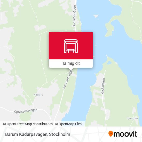 Barum Kädarpsvägen karta