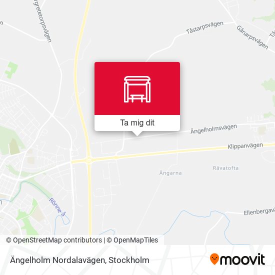 Ängelholm Nordalavägen karta