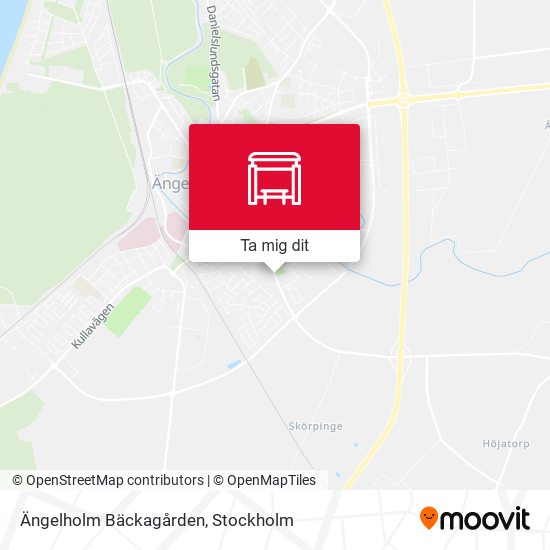 Ängelholm Bäckagården karta