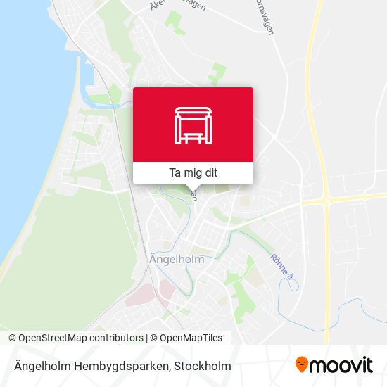 Ängelholm Hembygdsparken karta