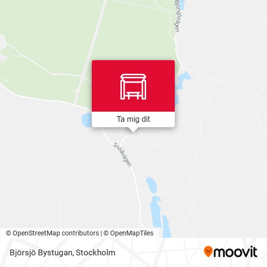 Björsjö Bystugan karta