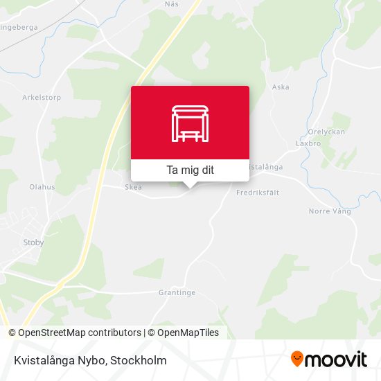 Kvistalånga Nybo karta
