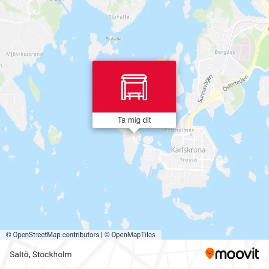 Saltö karta