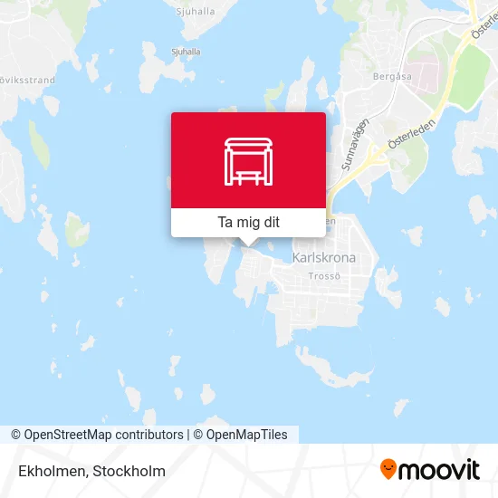 Ekholmen karta
