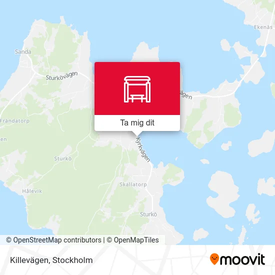 Killevägen karta