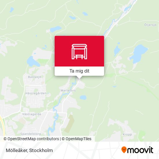 Mölleåker karta