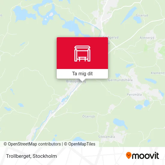 Trollberget karta