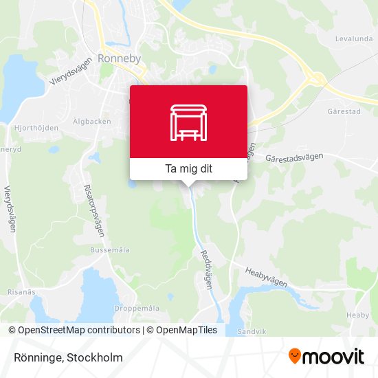 Rönninge karta