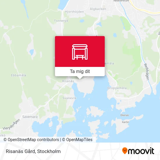 Risanäs Gård karta