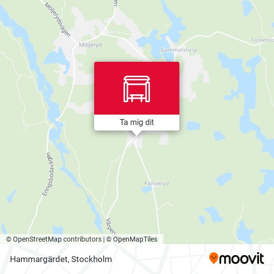 Hammargärdet karta