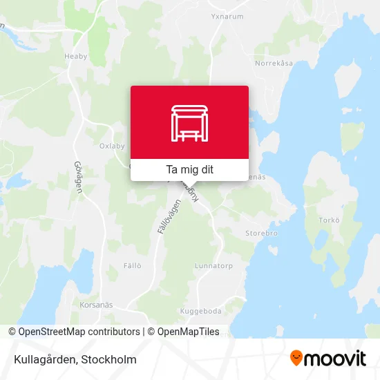 Kullagården karta