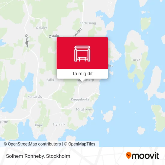 Solhem Ronneby karta