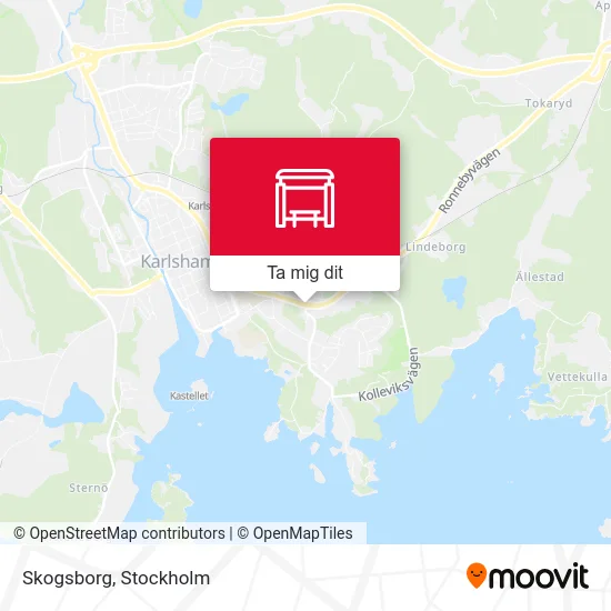 Skogsborg karta