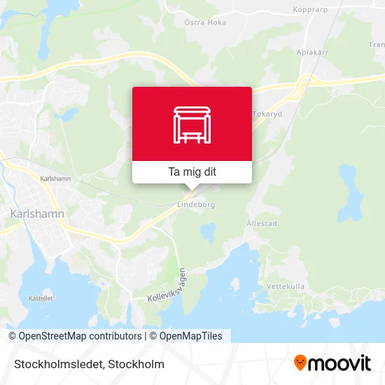 Stockholmsledet karta