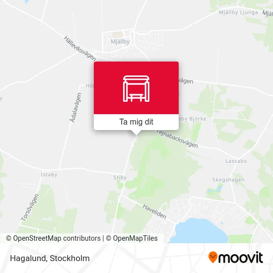 Hagalund karta