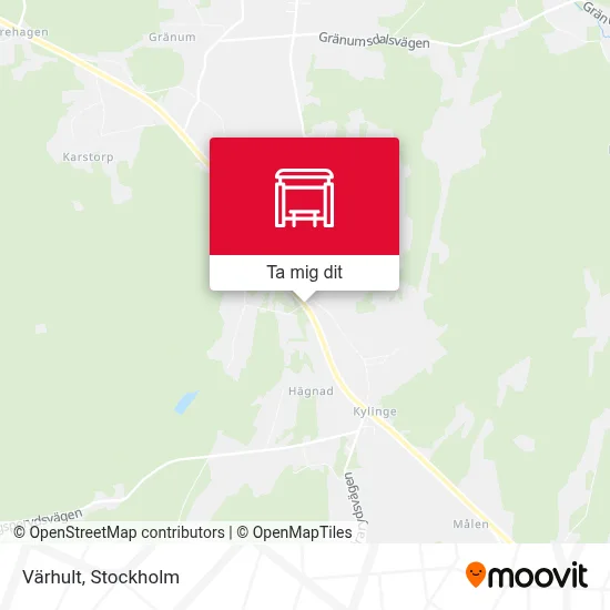 Värhult karta