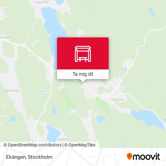 Ekängen karta