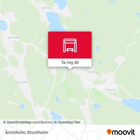 Ämtöholm karta