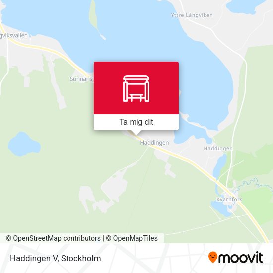 Haddingen V karta