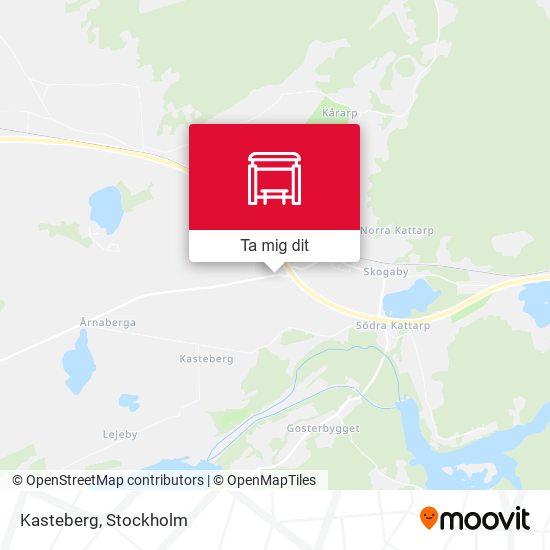 Kasteberg karta