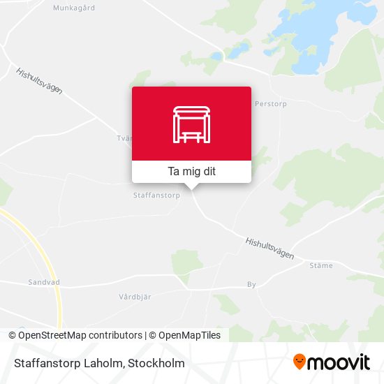 Staffanstorp Laholm karta