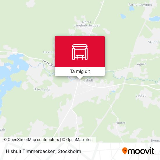 Hishult Timmerbacken karta