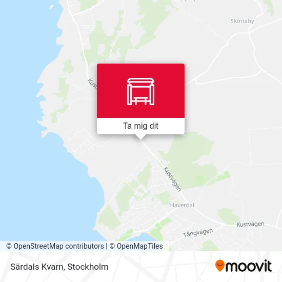 Särdals Kvarn karta