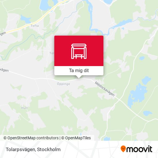 Tolarpsvägen karta