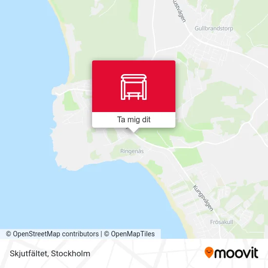 Skjutfältet karta