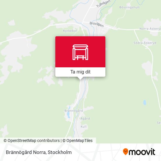 Brännögård Norra karta